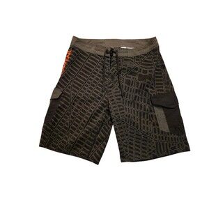 Rocawear Size 36 Board Shorts Swim Trunks Pockets Hip Hop Y2K Surf